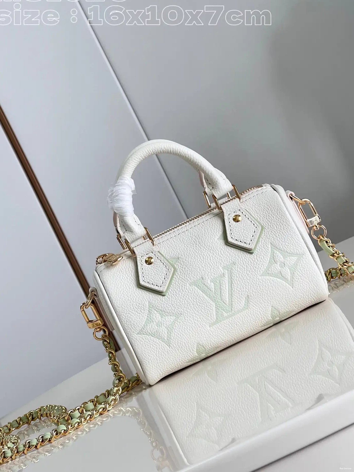 Cheap VUITTON NANO LOUIS SPEEDY-16-10-7.5cm 0629